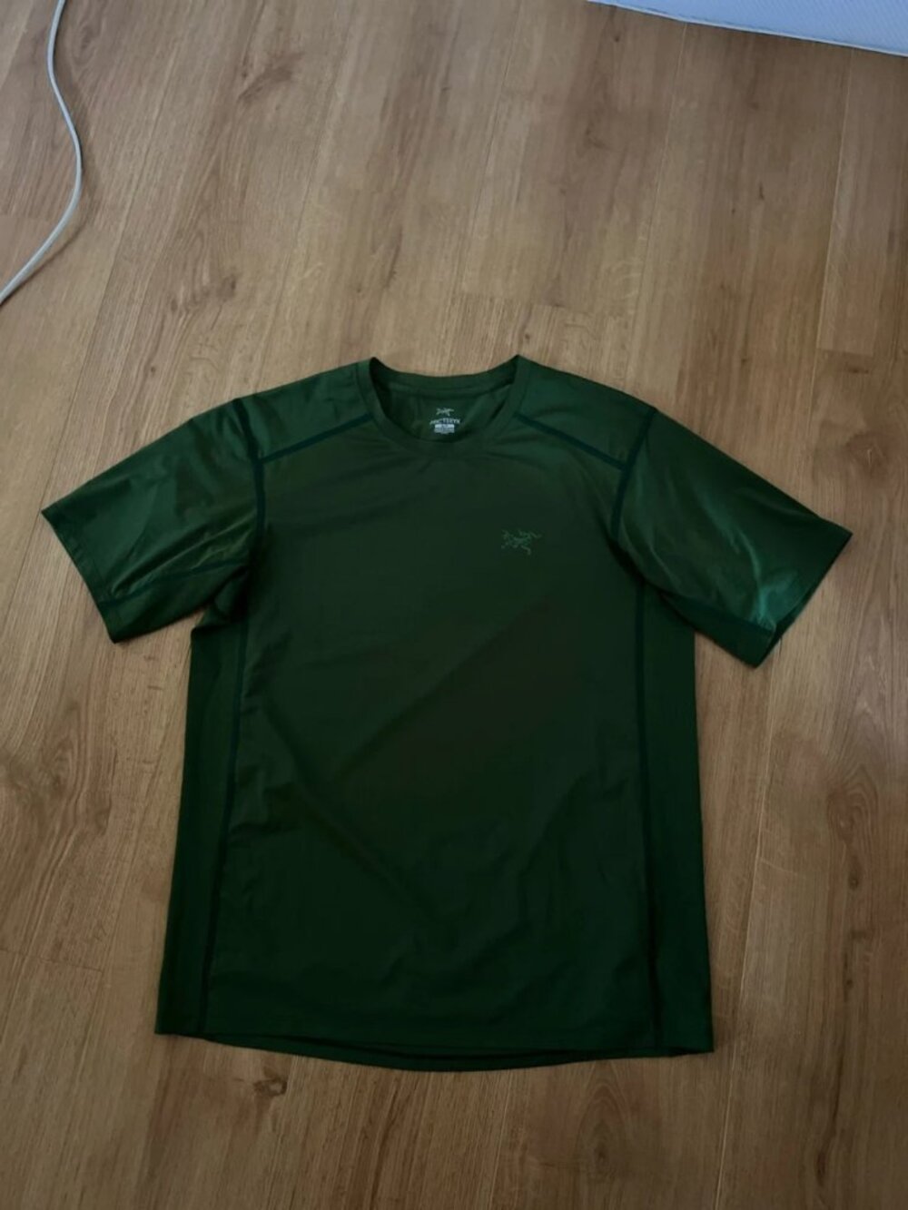 Men's Dark Green Performance T-Shirt Size S